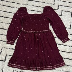 Vineyard Vines Smocked Kids Dress with White Accents